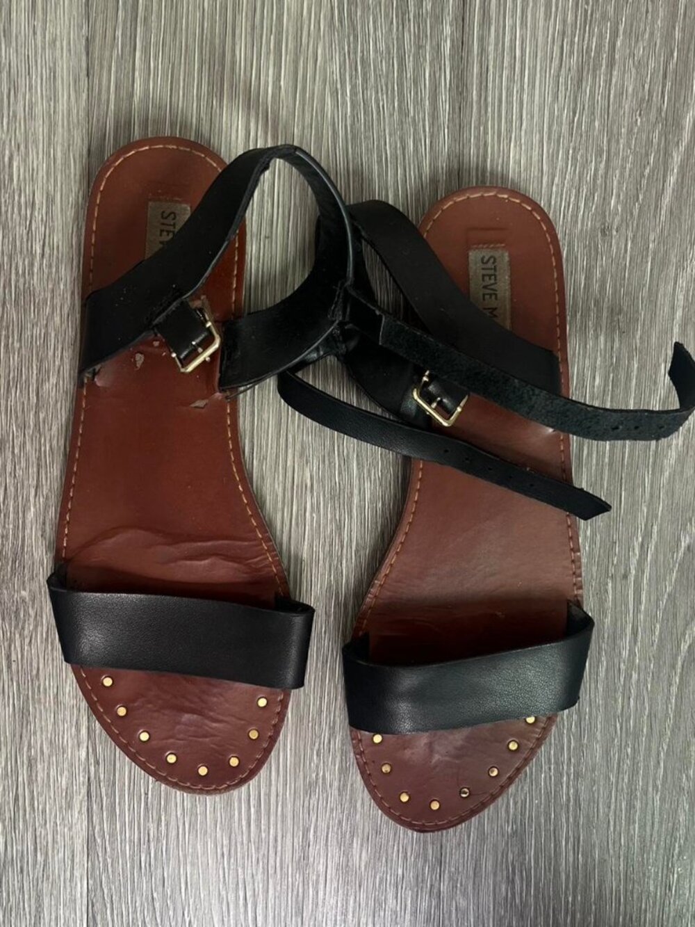 Steve Madden Women's Black Sandals